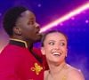 Inès Vandamme et Jungeli lors du prime de "Danse avec les stars 2025" du 14 mars, sur TF1