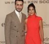Elle n'était pas la seule à avoir foulé le tapis rouge puisque Jonathan Cohen, qui joue son fils à l'âge adulte dans le film, était, lui aussi, présent.
Jonathan Cohen et Leila Bekhti - Avant-première du film "Ma Mère, Dieu et Sylvie Vartan" au cinéma Pathé Palace à Paris le 17 mars 2025. © Coadic Guirec/Bestimage