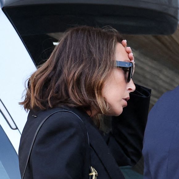 Laura Smet - Obsèques de Nathalie Baye en l'église Saint-Sulpice à Paris le 24 avril 2026. © Dominique Jacovides - Coadic Guirec / Bestimage