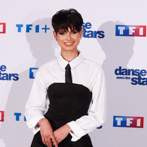 Eve Gilles (miss France 2024) - Photocall de lancement de la saison 2025 de "Danse avec les stars" (DALS) au siège de  TF1 à Boulogne-Billancourt, France, le 16 janvier 2025. © Christophe Clovis / Bestimage