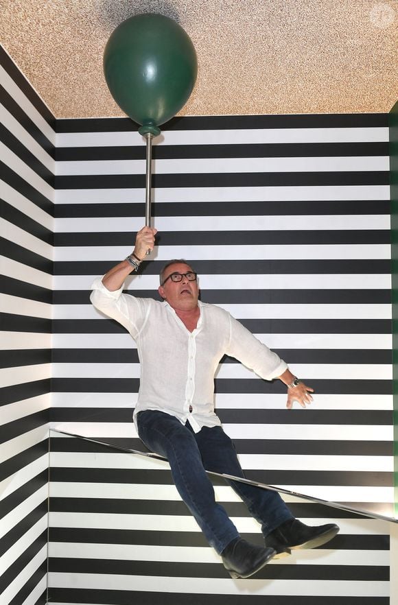 Christophe Dechavanne - Inauguration du Paradox Museum à Paris le 13 juin 2023. © Veeren/Bestimage
