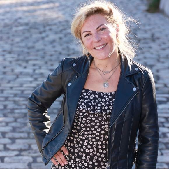 Anne-Élisabeth Blateau lors de la 25e édition du Festival de la fiction télé de La Rochelle, mercredi 13 septembre 2023.

© Christophe Aubert via Bestimage