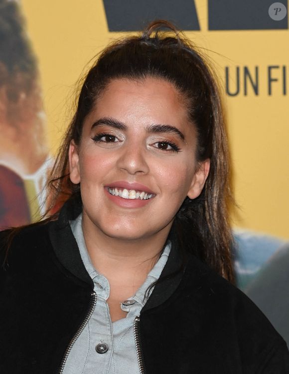 Inès Reg à l'avant-première du film "Les Gagnants" au Grand Rex à Paris, le 11 avril 2022. 

Photo : Coadic Guirec / Bestimage