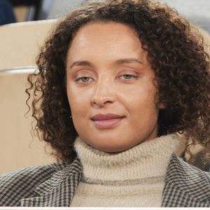 Eleejah Noah dans les tribunes (night session) des Internationaux de France de tennis de Roland Garros 2024 à Paris, France, le 1er juin 2024. © Jacovides-Moreau/Bestimage 