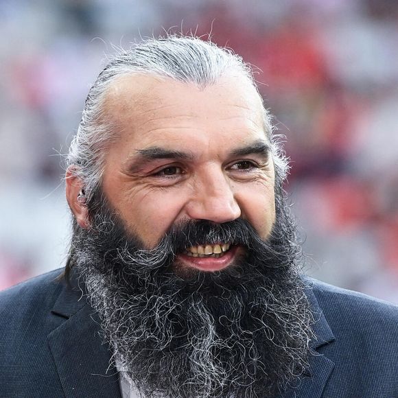 Sébastien Chabal lors de la finale de rugby Top 14 opposant le Stade Toulousain Rugby (Toulouse) au Stade Rochelais (La Rochelle) au Stade de France à Saint-Denis, Seine Saint-Denis, le 17 juin 2023. Toulouse a gagné 29-26. © Federico Pestellini/Panoramic/Bestimage