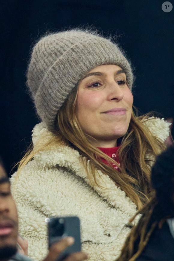 Laury Thilleman (Miss France 2011) dans les tribunes lors du match de Ligue Des Champions 2024-2025 (LDC) "PSG - Brest (7-0)" au Parc Des Princes, le 19 février 2025.
© Cyril Moreau/Bestimage