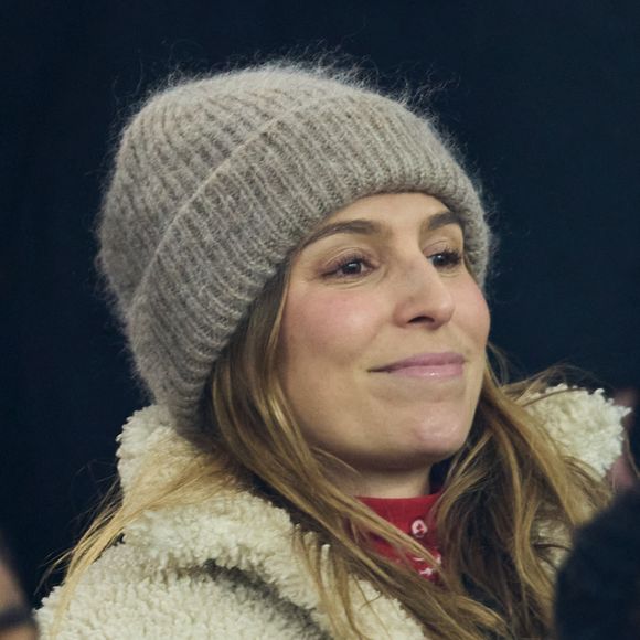 Laury Thilleman (Miss France 2011) dans les tribunes lors du match de Ligue Des Champions 2024-2025 (LDC) "PSG - Brest (7-0)" au Parc Des Princes, le 19 février 2025.
© Cyril Moreau/Bestimage
