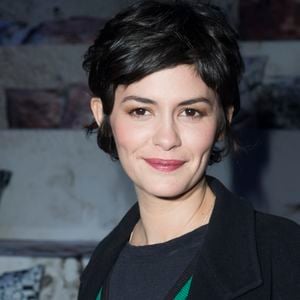 Audrey Tautou au défilé H&M prêt-à-porter Automne-Hiver 2015-2016 au Grand Palais à Paris, le 4 mars 2015. Crédit Olivier Borde / Bestimage