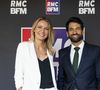 En remplacement de Dominique Tenza et Perrine Storme, "appelés à de nouvelles missions".


Perrine Storme et Dominique Tenza au photocall de rentrée des journalistes de BFM RMC dans les locaux du groupe CMA CGM à Paris, France, le 26 août 2025. © Pierre Perusseau/Bestimage