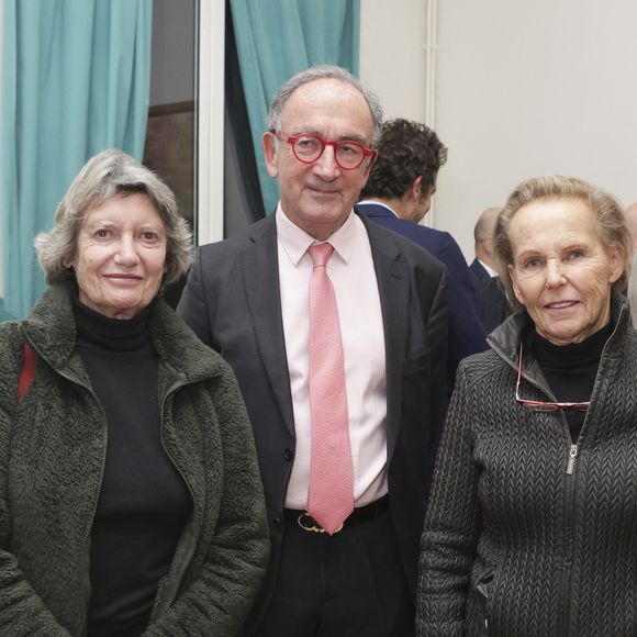 Exclusif - Véronique Cayla, Philippe Cayla, Christine Ockrent - Dîner de la Revue des Deux Mondes à Paris à la Maison de l'Amérique Latine à Paris le 18 décembre 2024. © Jack Tribeca / Bestimage