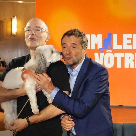 Exclusif - Bernard Werber, sur plateau de la nouvelle émission "Animalement Vôtre" présentée par Bernard Montiel et diffusée le 9 novembre sur France 3, à Paris, France, le 13 octobre 2025. © Jack Tribeca/Bestimage