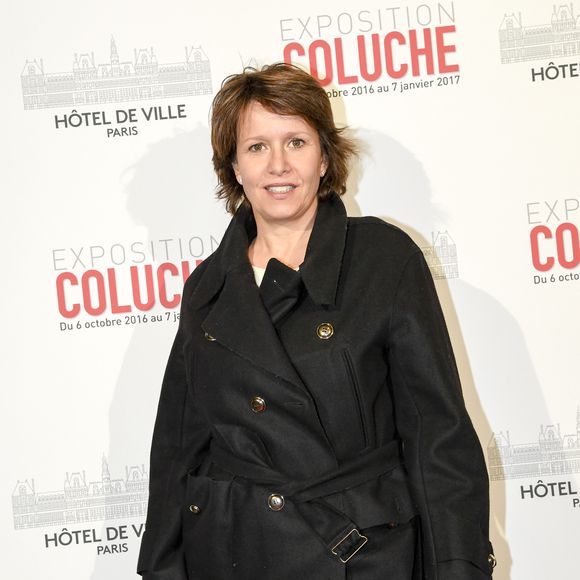 Carole Rousseau - Vernissage presse de l'exposition "Coluche" à l'Hôtel de Ville de Paris le 5 octobre 2016. © Pierre Perusseau/Bestimage