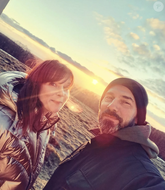 Franck Monsigny et sa femme Magalie Genoud sur Instagram