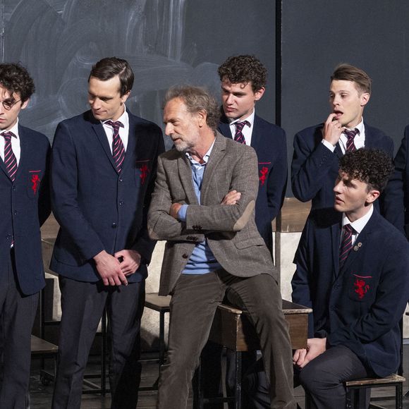 Exclusif - Stéphane Freiss - Représentation de la pièce de théâtre "Le cercle des poètes disparus" au Théâtre de Verdure lors du 41ème Festival de Ramatuelle le 2 aout 2025. © Cyril Bruneau / Festival de Ramatuelle / Bestimage