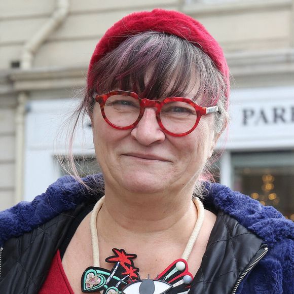 Exclusif - Christine Bravo - Arrivées et sorties dans les studios RTL à Paris. Le 23 février 2021 Panoramic / Bestimage