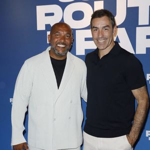 Olivier Dacourt, Robert Pirès - Avant-Première "Sur la Route de Papa" UGC Bercy à Paris le 16 juin 2025. © Marc Ausset-Lacroix/Bestimage