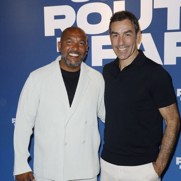 Olivier Dacourt, Robert Pirès - Avant-Première "Sur la Route de Papa" UGC Bercy à Paris le 16 juin 2025. © Marc Ausset-Lacroix/Bestimage