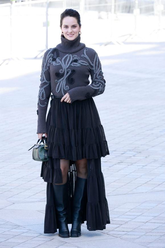 Info du 18/12/25 - L'actrice de 37 ans Noémie Merlant est enceinte de son premier enfant - Noémie Merlant - Les célébrités au défilé Louis Vuitton "Collection Femme Prêt-à-Porter Printemps/Eté 2026" lors de la Fashion Week de Paris (PFW), le 30 septembre 2025.
© Christophe Aubert via Bestimage
