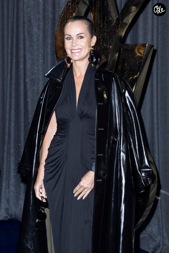 Laeticia Hallyday au photocall du défilé Saint Laurent, Collection Prêt-à-porter Printemps / Eté 2025 dans le cadre de la Fashion Week de Paris le 24 septembre 2024.
© Olivier Borde / Bestimage
