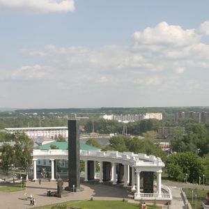Illustration de la Mordovie, region russe ou va s’installer l'acteur francais Gerard Depardieu - Victory Square a Saransk.
ITAR TASS / BESTIMAGE
