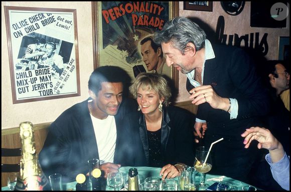Archives : Serge Gainsbourg et Yannick Noah avec Cecilia Rodhe, lors d’une soirée au City Rock à Paris en 1985.

BERTRAND RINDOFF PETROFF / BESTIMAGE