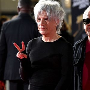 Nicola Sirkis et les membres de son groupe Indochine au photocall de la 26ème édition des NRJ Music Awards à Cannes, le 1er novembre 2024. © Bebert-Guignebourg/Bestimage