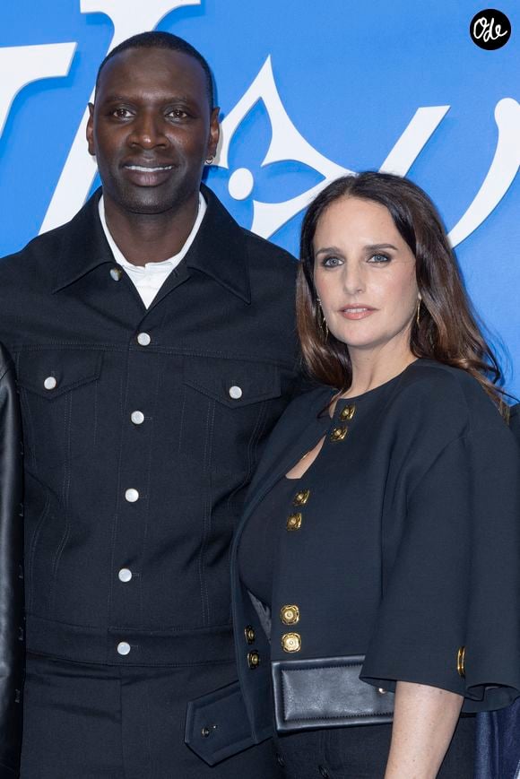 Omar Sy, Hélène Sy au photocall du défilé Homme Louis Vuitton Printemps/Été 2025 dans le cadre de la Fashion Week de Paris, France, le 18 juin 2024. © Olivier Borde/Bestimage