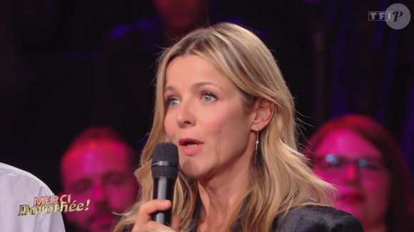 Laure Guibert lors du prime baptisé Merci Dorothée ! diffusé le vendredi 24 janvier 2025 sur TF1.