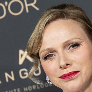 La princesse Charlène de Monaco au photocall de la 69ème cérémonie du Ballon D'Or 2025 au théâtre du Châtelet à Paris, France, le 22 septembre 2025. © Cyril Moreau/Bestimage