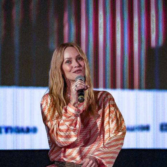 Vanessa Paradis présente "L'Arnacœur" au cinéma Pathé Bellecour lors du festival Lumière 2024 à Lyon le 13 octobre 2024.
© Sandrine Thesillat / Panoramic / Bestimage