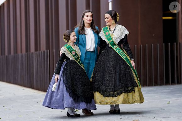 Letizia d'Espagne préside l'événement organisé pour marquer la Journée mondiale des maladies rares à l'Auditorium et au Centre des congrès de Castellon à Castellón de la Plana, Espagne, le 3 mars 2026. 

Photo : Dana Press / Bestimage
