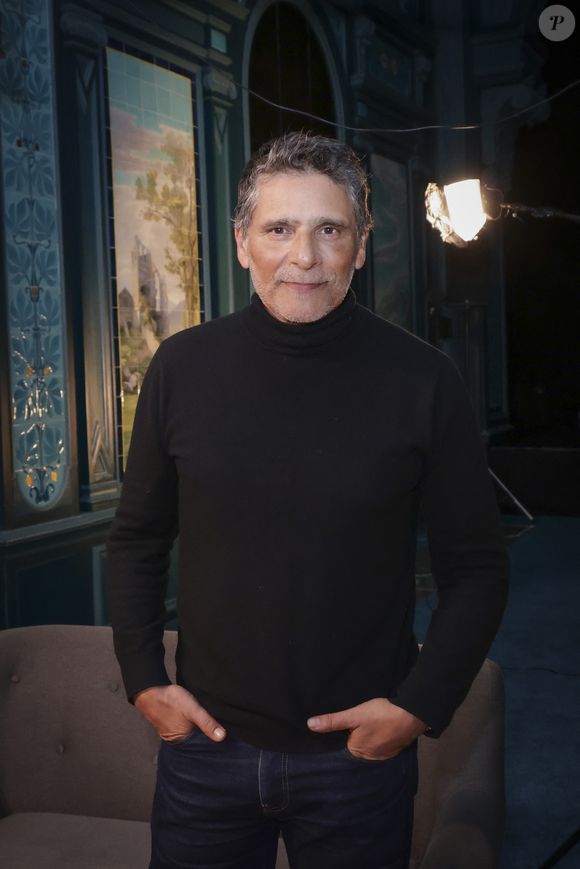 Exclusif - Pascal Elbé pendant l’enregistrement d’Olympiascope, à l’Olympia, présenté par B.Montiel et diffusée le 28 avril 2025 sur Olympia TV, à l’Olympia à Paris, France. © Jack Tribeca/Bestimage