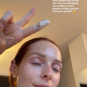Maeva Coucke a donné de ses nouvelles à ses abonnés. Capture d'écran Instagram