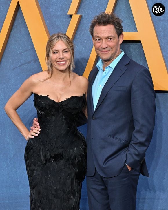 Sienna Miller et Dominic West assistent à l'avant-première mondiale de "War" le 16 septembre 2026 à Londres, en Angleterre. ©2026