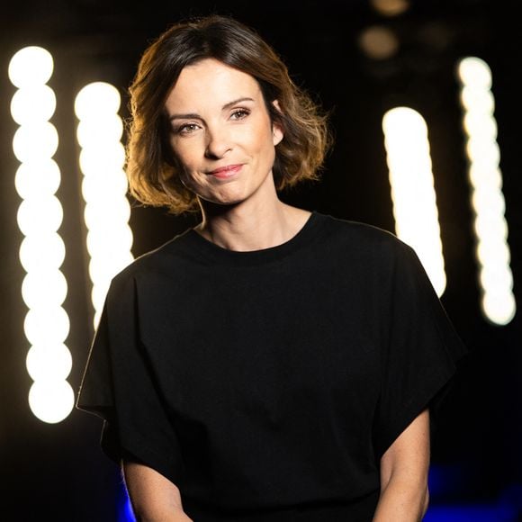 Exclusif - Isabelle Ithurburu lors de l'enregistrement de l'émission "La chanson secrète N°14", présentée par Nikos Aliagas et diffusée le 26 décembre sur TF1, à Paris le 9 décembre 2025. © Jacovides-Moreau/Bestimage