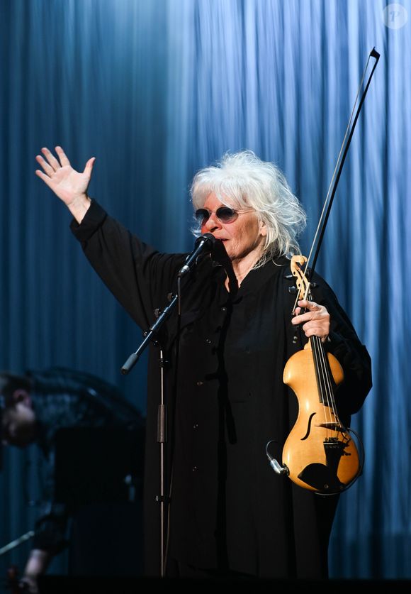 Exclusif - Catherine Lara en concert au Dôme de Paris (Palais des Sports), le 14 février 2020. © Coadic Guirec / Bestimage