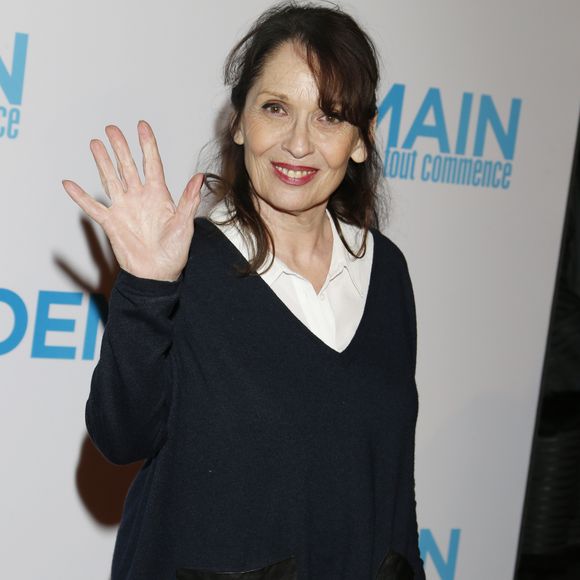 Chantal Lauby lors de l'avant-première du film "Demain tout commence" au Grand Rex à Paris le 28 novembre 2016. Bestimage