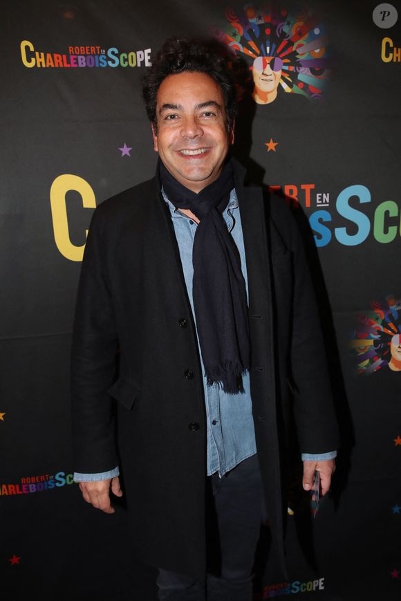 Exclusif - Patrick Cohen - Célébrités au Concert de Robert Charlebois, « Robert en CharleboisScope » au Grand Rex à Paris France, le 2 Avril 2023.  © Bertrand Rindoff / Bestimage