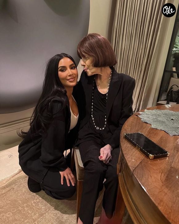 Kim Kardashian a rendu hommage à sa grand-mère sur Instagram