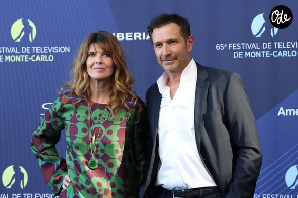 Gwendoline Hamon et Alexandre Varga lors de la 65ème édition du Festival TV De Monte Carlo, au Monte Carlo Beach le 12 juin 2026. © Claudia Albuquerque / Bestimage