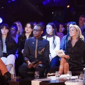 Exclusif - Jean-Christophe Rufin, Youssou N’Dour, Claire Chazal lors de l'enregistrement de l'émission "Le Grand Echiquier, Spéciale Afrique", présentée par C.Chazal et A.Manoukian et diffusée le 28 août 2025 sur France 2, à Paris, France, le 14 septembre 2024. © Jack Tribeca/Bestimage