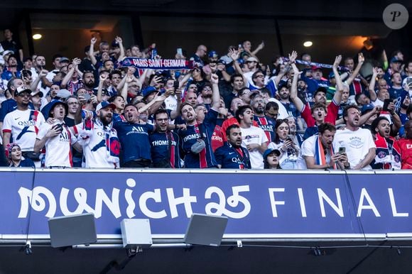 Le PSG remporte la Ligue Des Champions 2025, pour la première fois de son histoire, face à l'Inter Milan (5-0) à l'Allianz Arena de Munich, le 31 mai 2025.
© Cyril Moreau/Bestimage