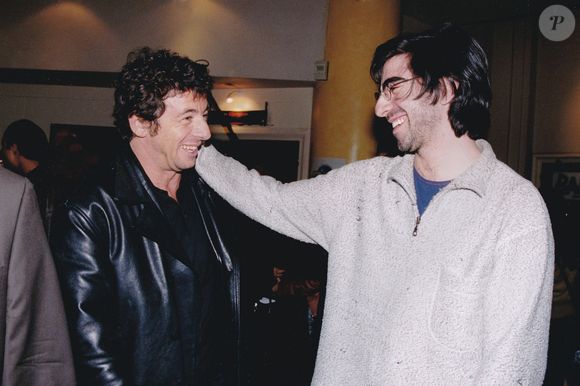 Archives - Patrick Bruel et son frère David Moreau à l'avant-première du film "Les jolies choses". Le 5 novembre 2001. JLPPA / Bestimage