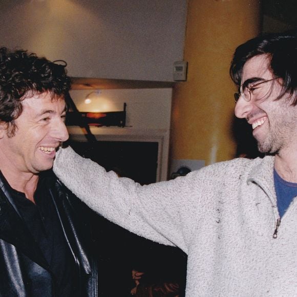 Archives - Patrick Bruel et son frère David Moreau à l'avant-première du film "Les jolies choses". Le 5 novembre 2001. JLPPA / Bestimage