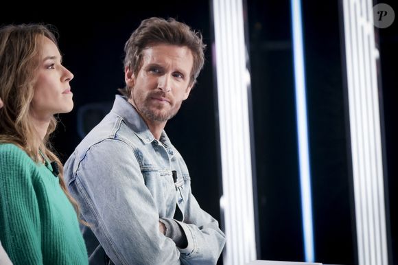 Exclusif - Elodie Fontan, Philippe Lacheau - Enregistrement de l'émission "TPMP (Touche Pas à Mon Poste)", présentée par C.Hanouna et diffusée en direct sur C8 le 15 mars © Jack Tribeca / Bestimage