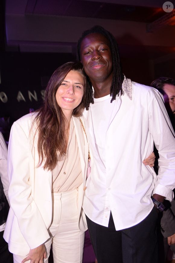 Exclusif - Le chef Mory Sacko et sa compagne Emilie - Moma Group fête son 10ème anniversaire à l'hôtel Salomon de Rothschild à Paris le 5 septembre 2022. © Rachid Bellak/Bestimage
