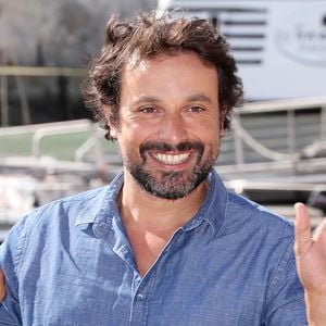 Bruno Salomone - Photocall du téléfilm "Mention Particulière" lors de la 19ème édition du Festival de la Fiction TV de la Rochelle, France, le 14 septembre 2017. © Patrick Bernard/Bestimage
