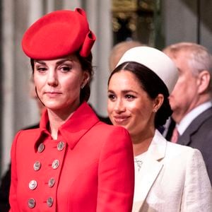 Meghan Markle s'est confiée dans l'émission "The Jamie Kern Lima Show" 

Catherine Kate Middleton, duchesse de Cambridge, Meghan Markle, enceinte, duchesse de Sussex lors de la messe en l'honneur de la journée du Commonwealth à l'abbaye de Westminster à Londres. © EXPRESS SYNDICATION / BESTIMAGE