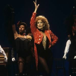 En France, à Paris, Dalida sur le plateau du "Show Dalida" en mars 1984. ©Bernard LEGUAY via Bestimage