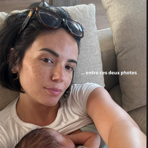 Agathe Auproux partage une photo de son fils sur Instagram